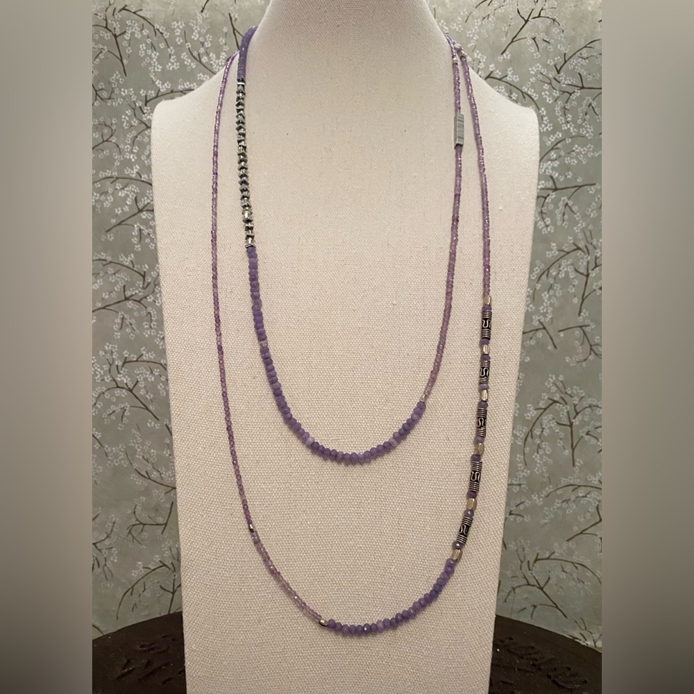 Sundance Catalog Amethyst Necklace - Picture 3 of 5